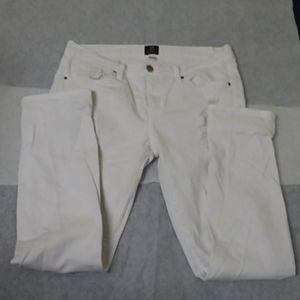 Just Black white jeans